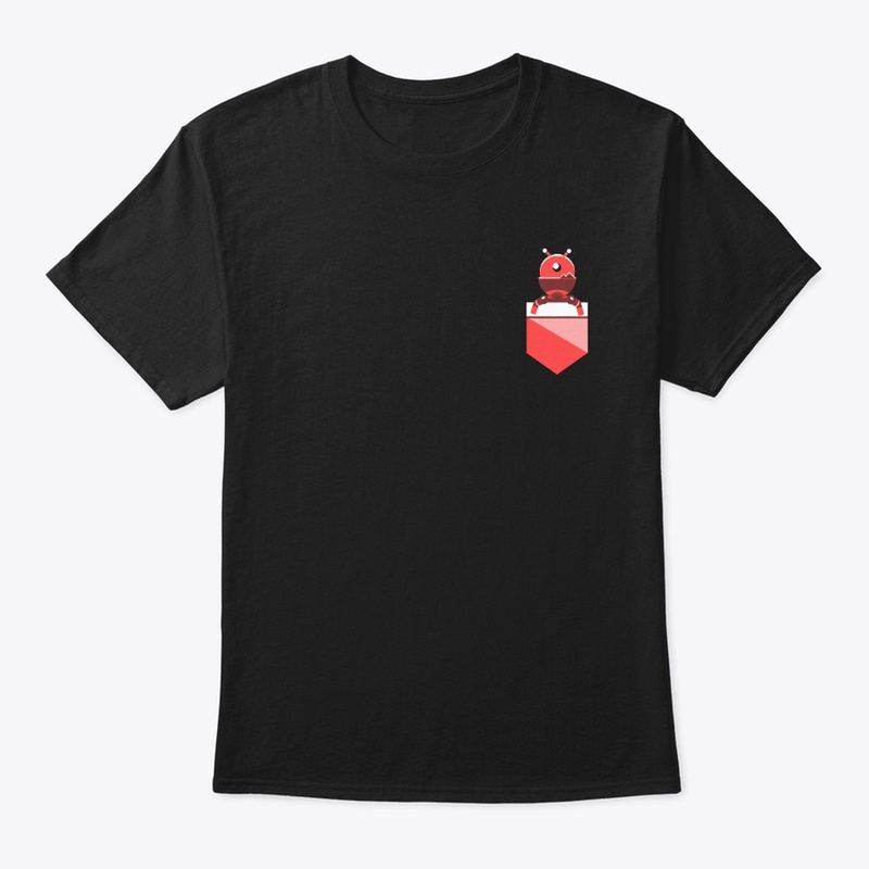 Space Alien Pocket | Red