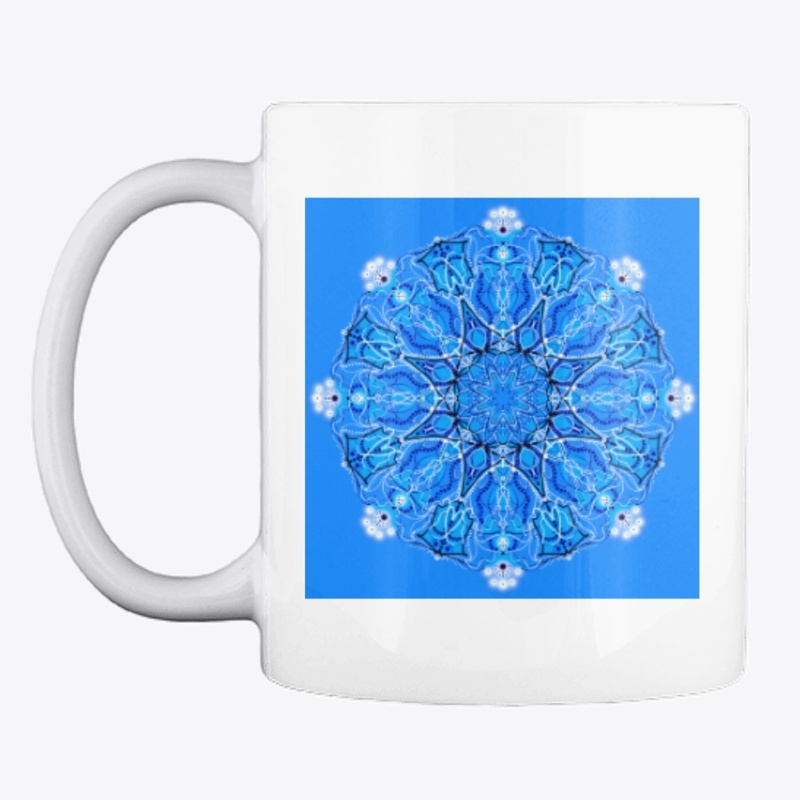 Mandala "Blue Spark"