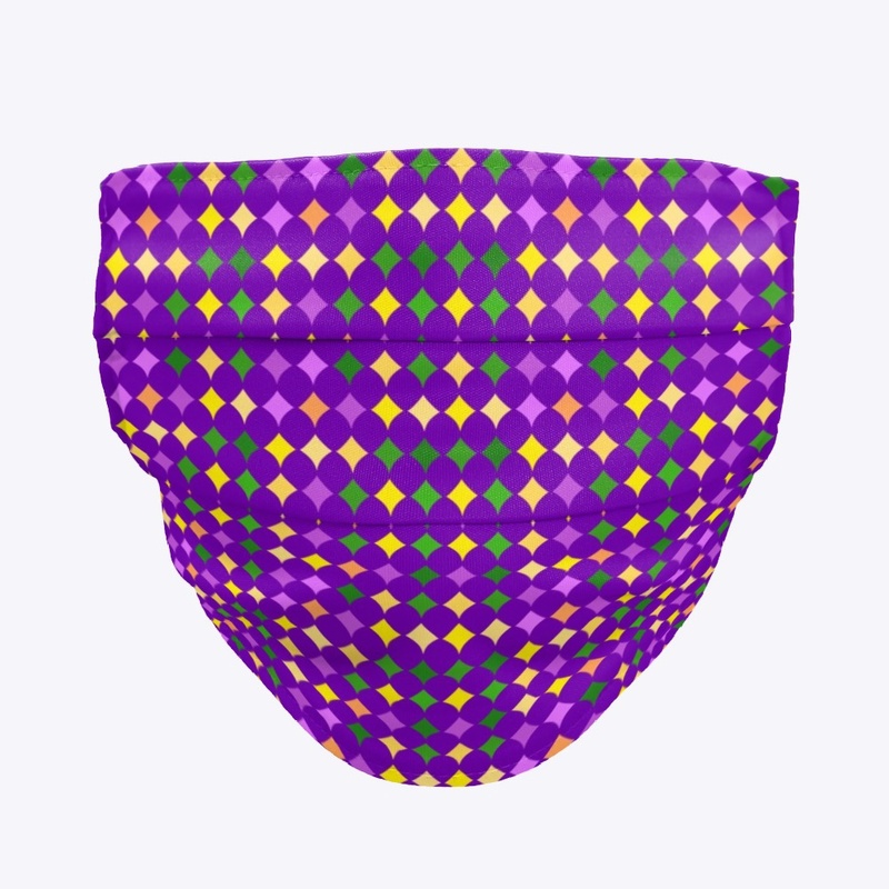 Mardi gras Diamond Patterns