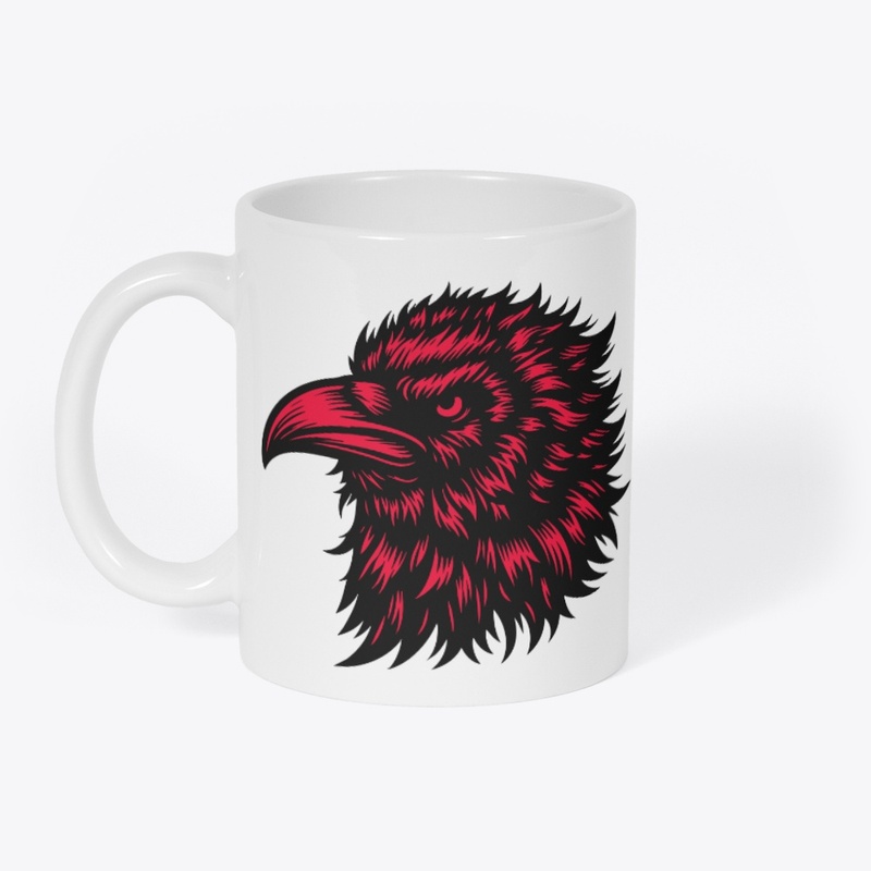 Wild and Mysterious Crow Design