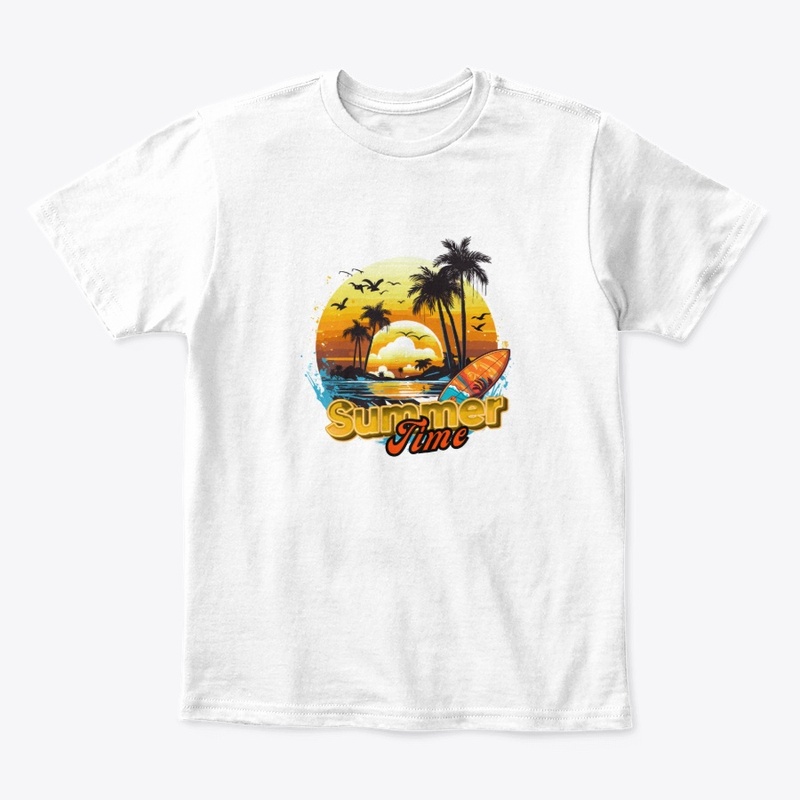 Classic Neck & Comfortable Kids T-Shirt
