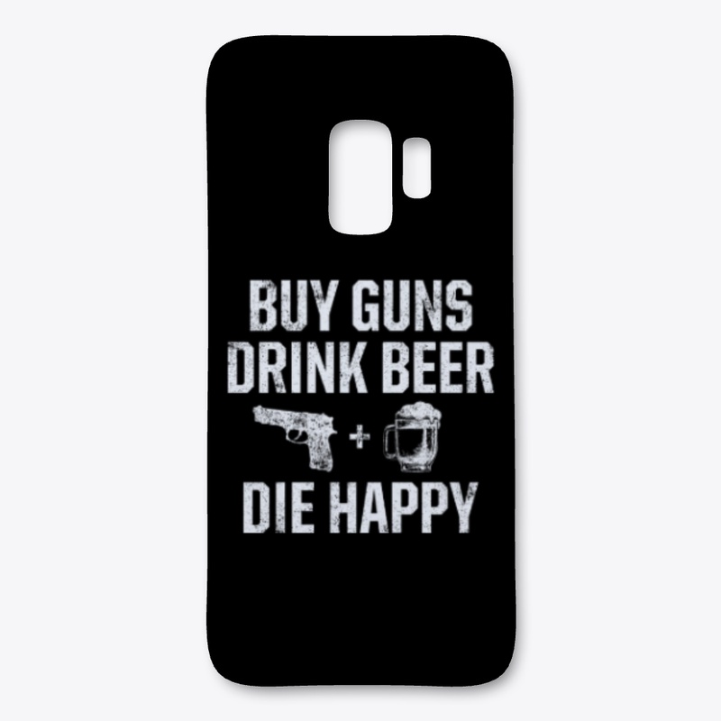 PATRIOTIC - BUY GUNS DRINK BEER M 0055