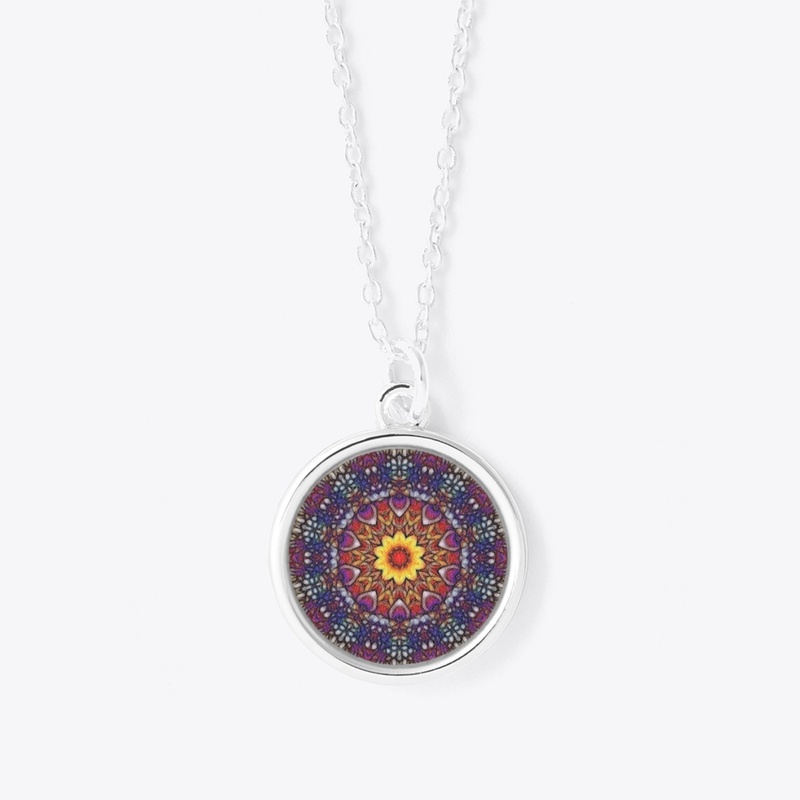 Blue Red Purple Kaleidoscope