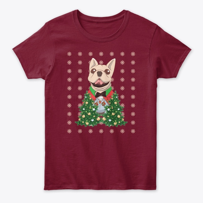 Ugly Pitbull Christmas Tree 