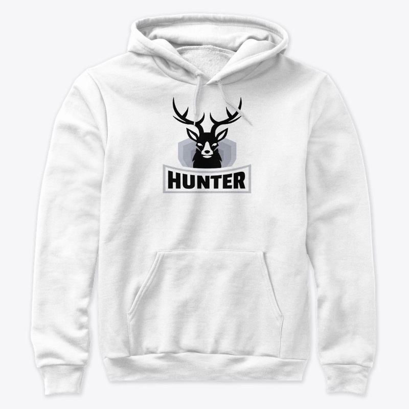 Black and with Hunter  T-shirt Design