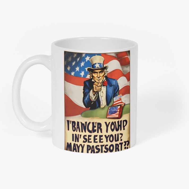 MAY I SEE YOUR PASSPORT 
