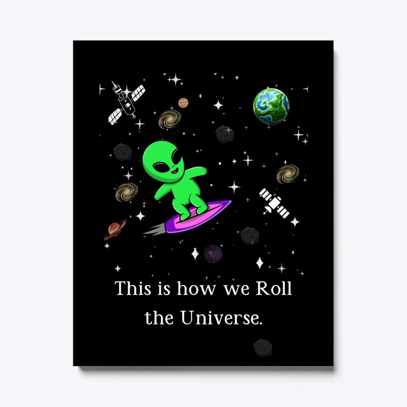 This is how we Roll the universe T-Shirt