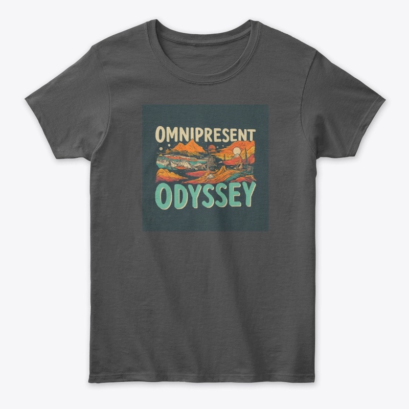 Playful Print Omnipresent Odyssey Tshirt