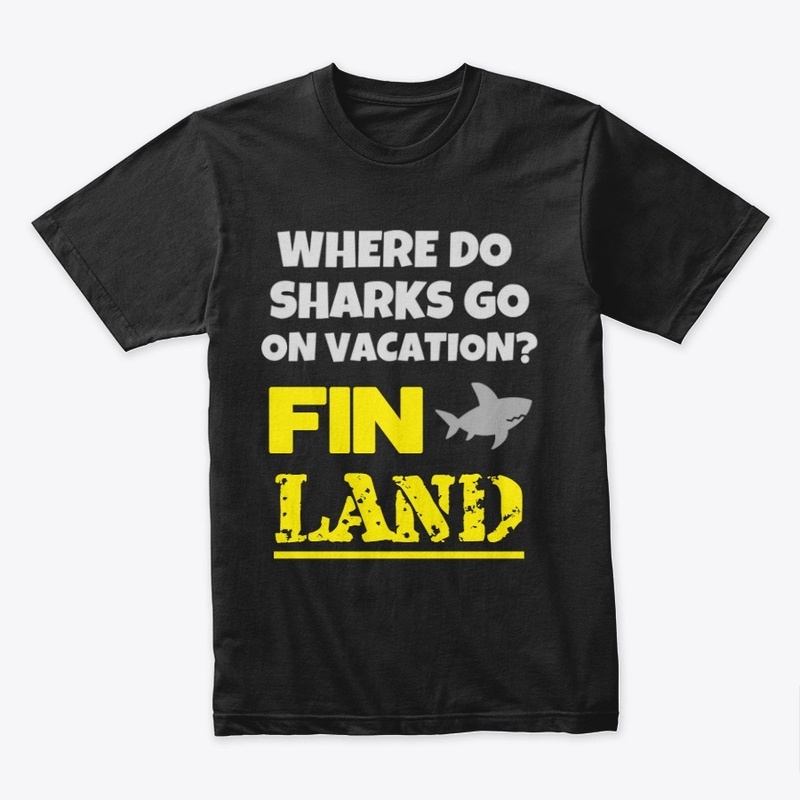 Shark Joke Funny Cute Fish Shirt