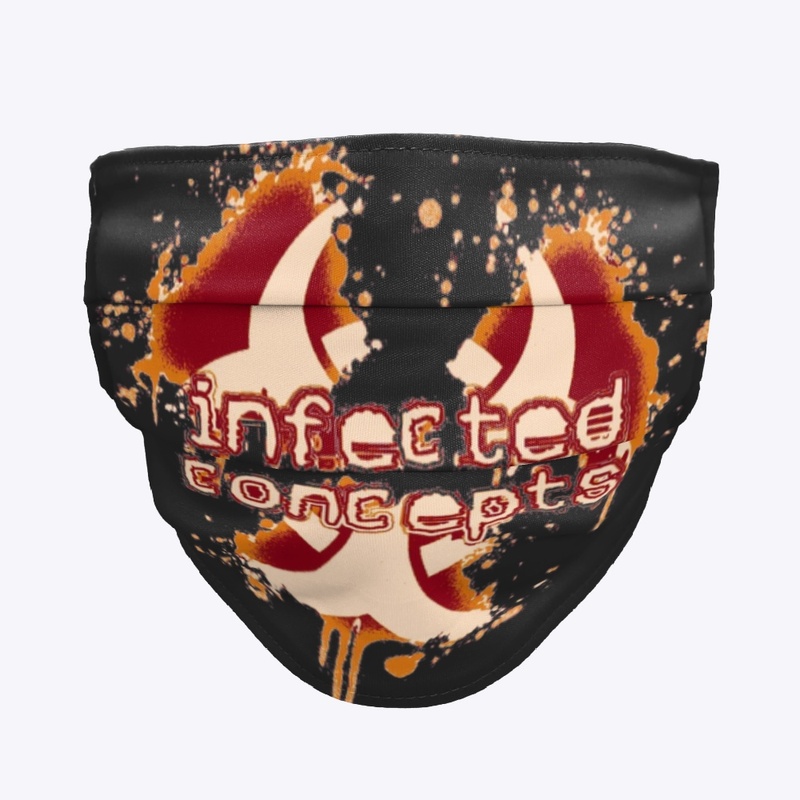 Infected concepts Halloween logo Tshirt