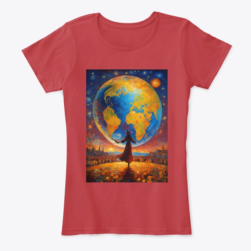 Women's comfort printed tee 