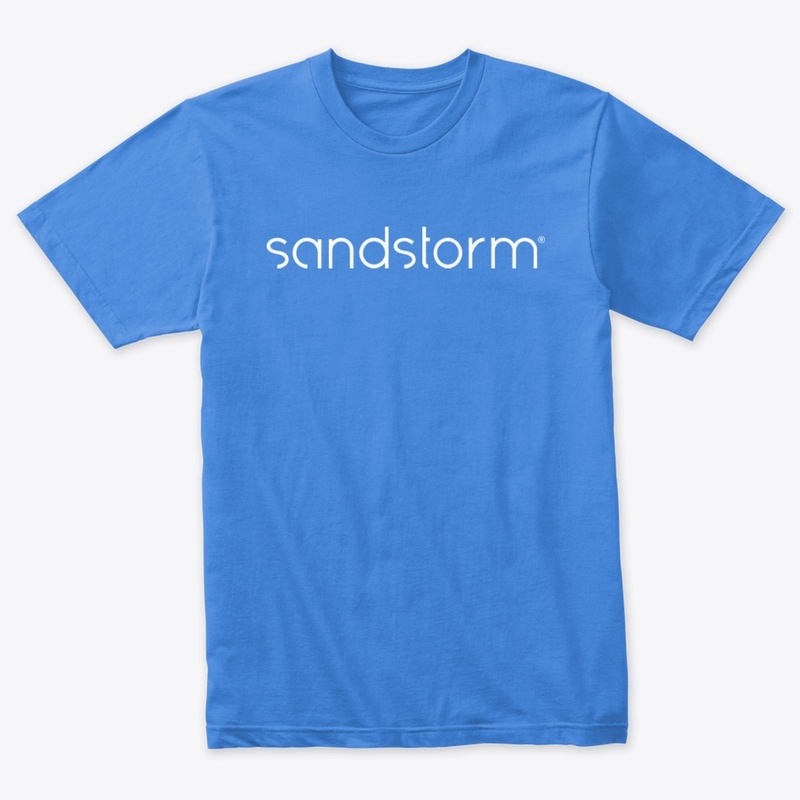 Sandstorm White Logo
