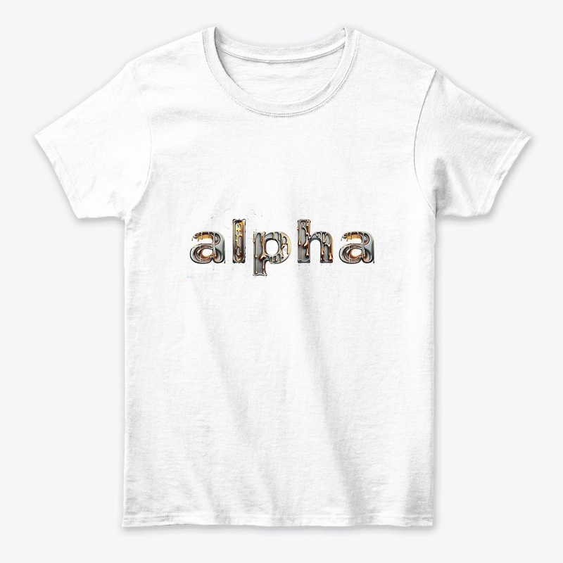 alpha - shiny iron driping design