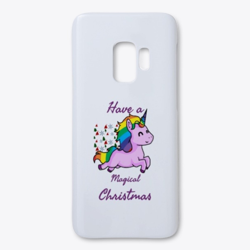 Unicorn Rainbow Magical Christmas