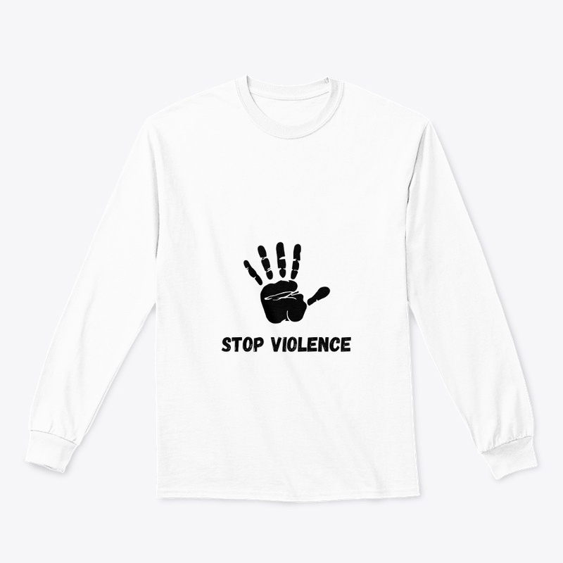 Stop violence design customize 