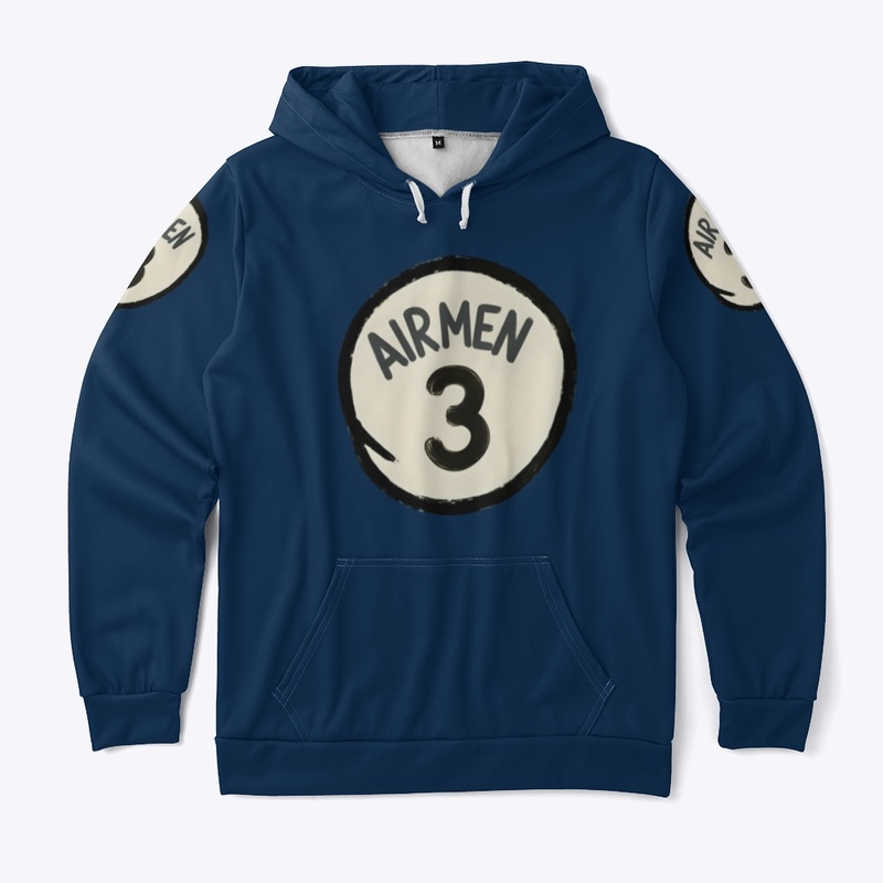 Airmen 3 - All-Over Print Unisex Hoodie - All-Over Print Unisex Hoodie - All-Over Print Unisex Hoodie - All-Over Print Unisex Hoodie