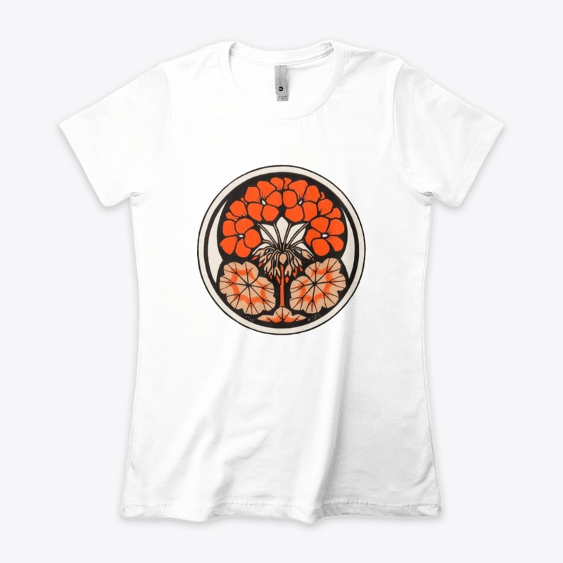 Bursting Orange Flower