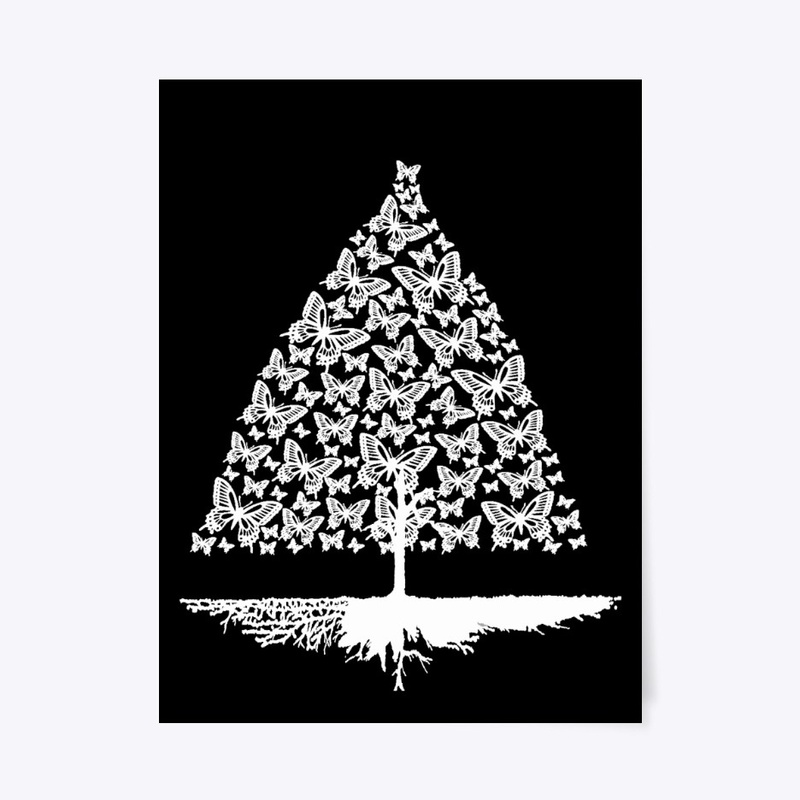 Butterfly Christmas Tree