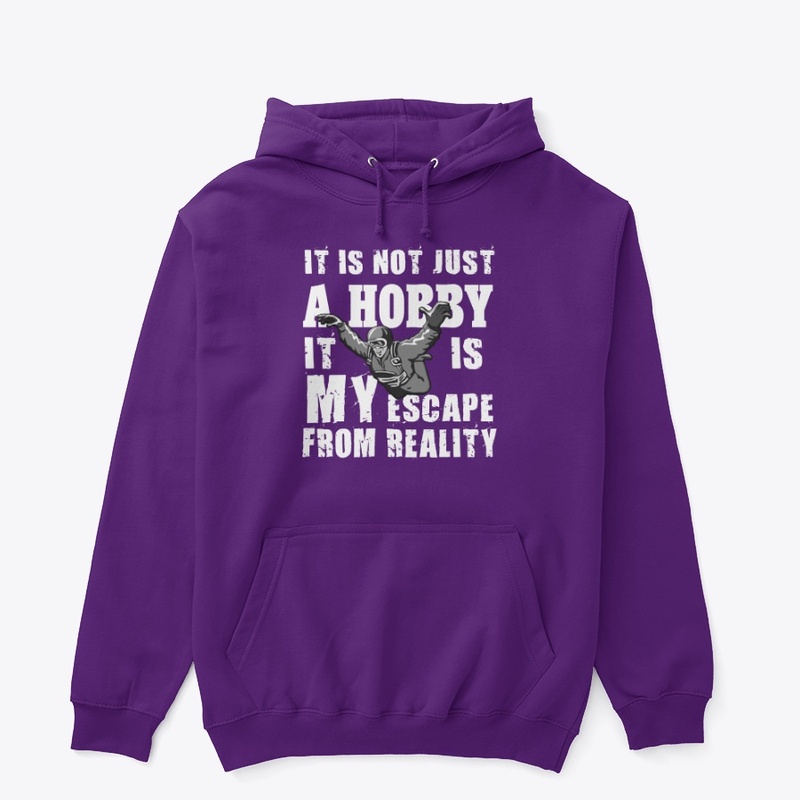 Skydiving escape from Reality T-shirt.