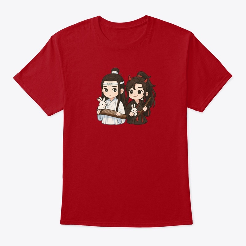 Wei Wuxian & Lan Wangji Chibi Duo Art