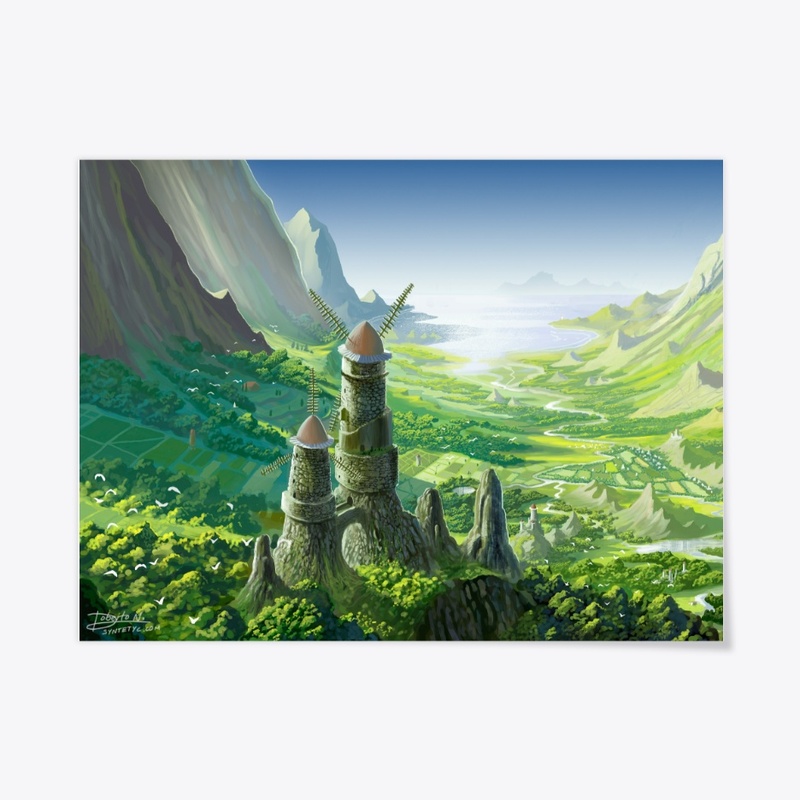 The valley of the wind