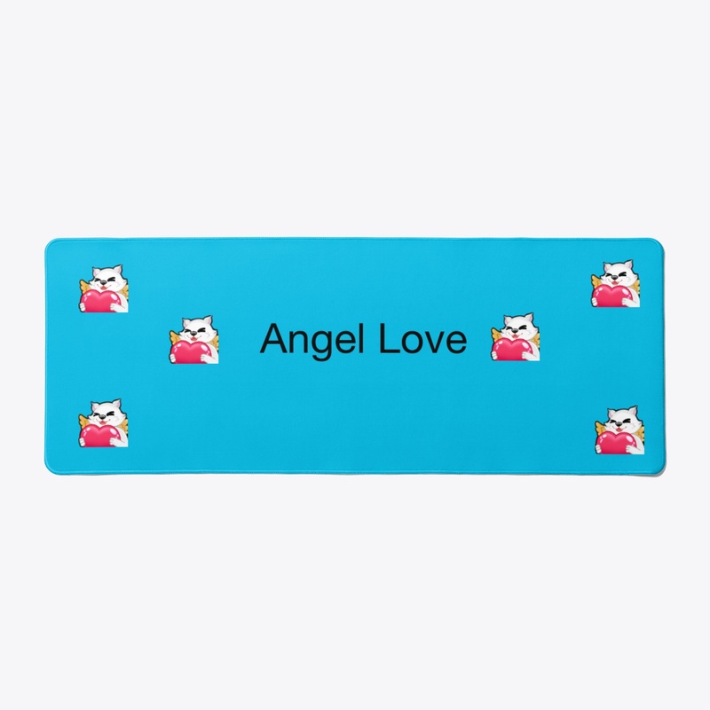Angel Love Desk Mat