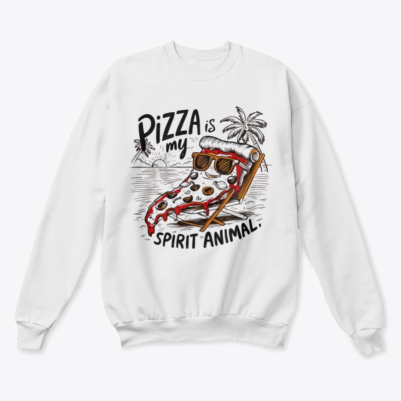 Beach Slice: Pizza Lover's Tee