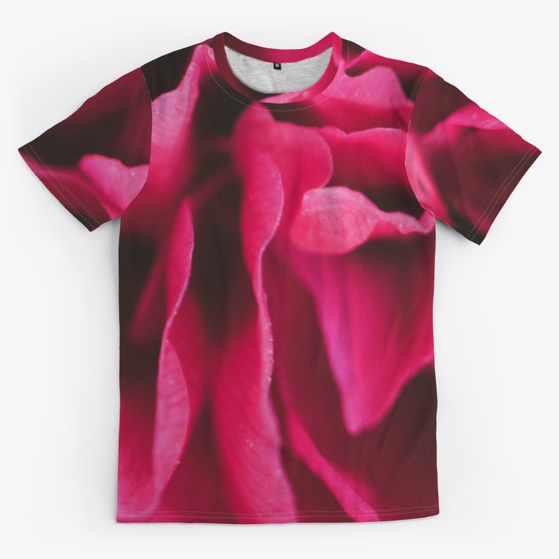 Abstract Pink Rose Pattern
