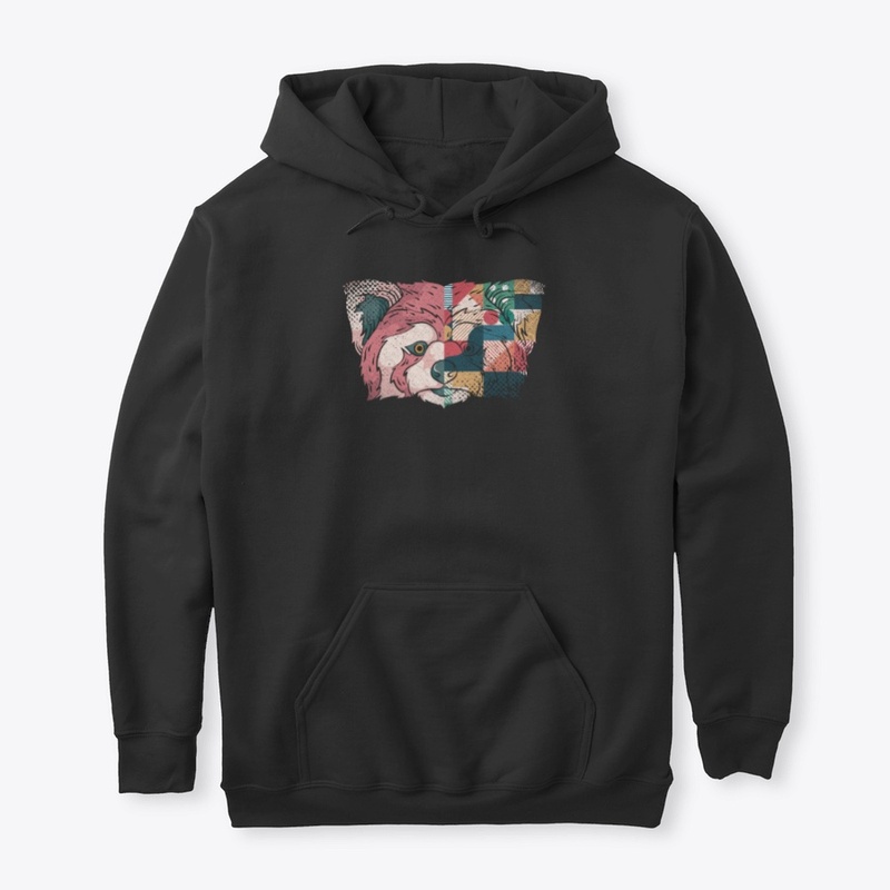 Retro Red Panda