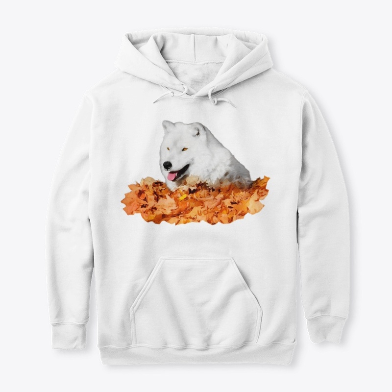 Autumn White Wolf