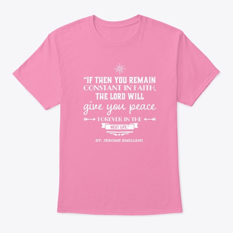 St Jerome Emiliani Catholic Shirt