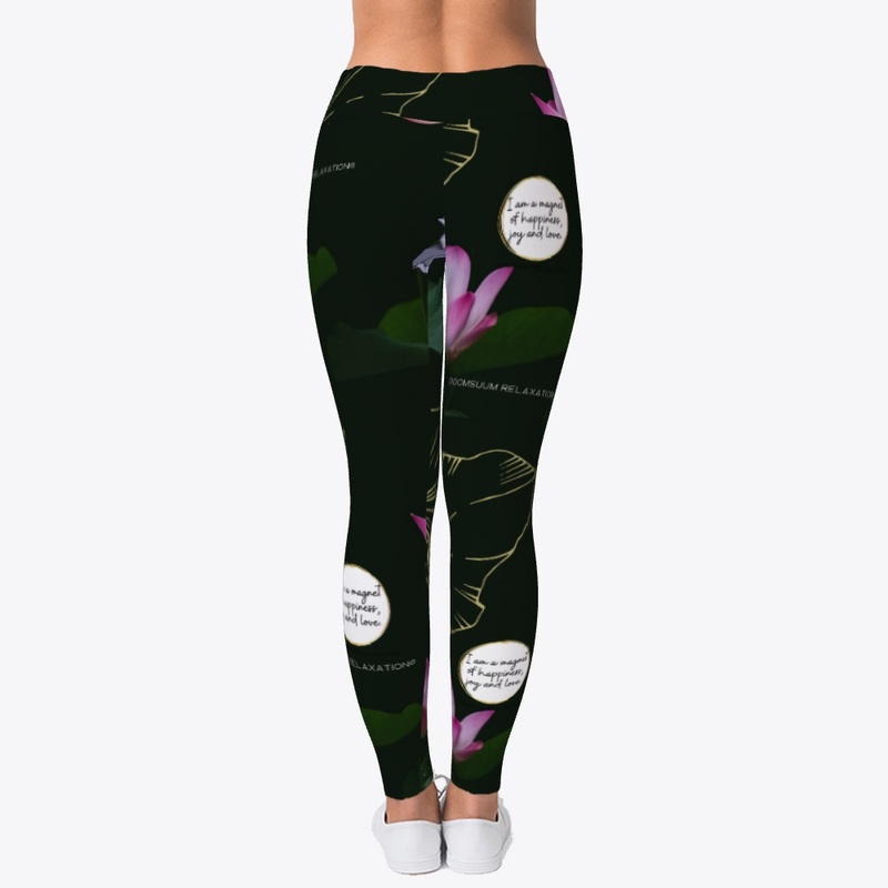 You are Peace Lotus Art Leggings