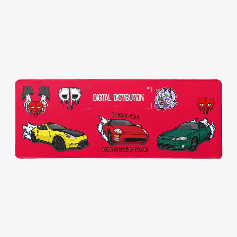 Logo & Car Mouse Pad