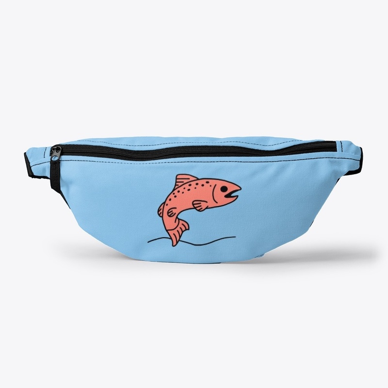 Salmon Fanny Pack
