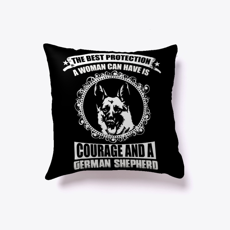 Courage and German Shepherd - Awesome Ge