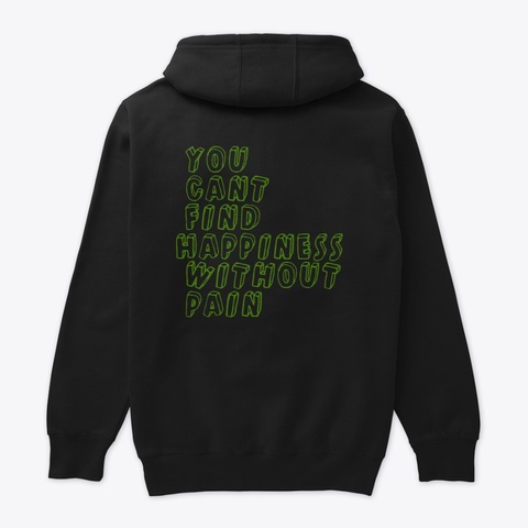 Mens Mental Health Black Maglietta Back