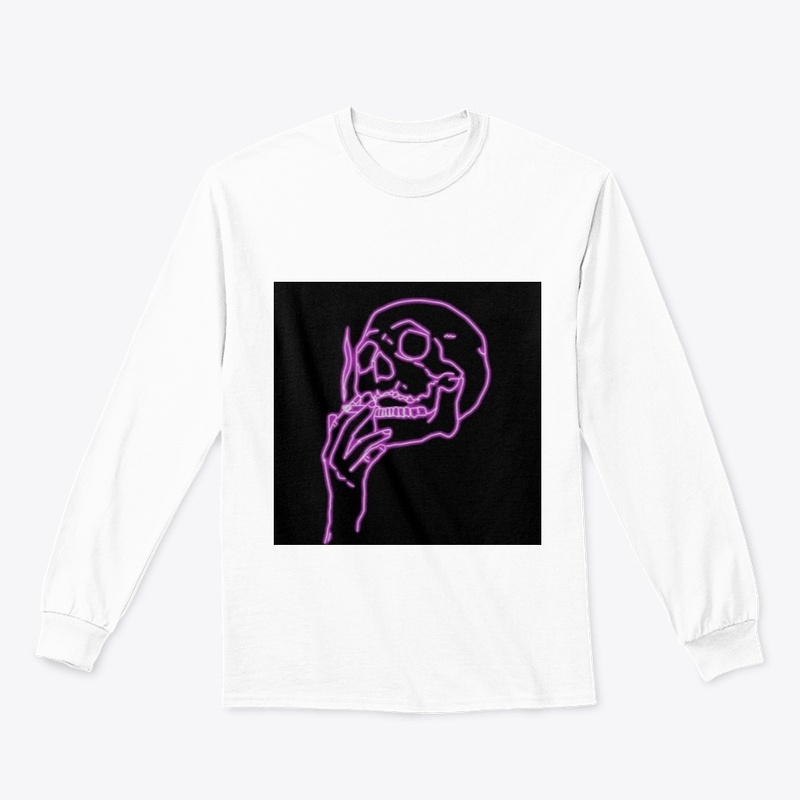 420 stoner smoking skull glowing men/wom