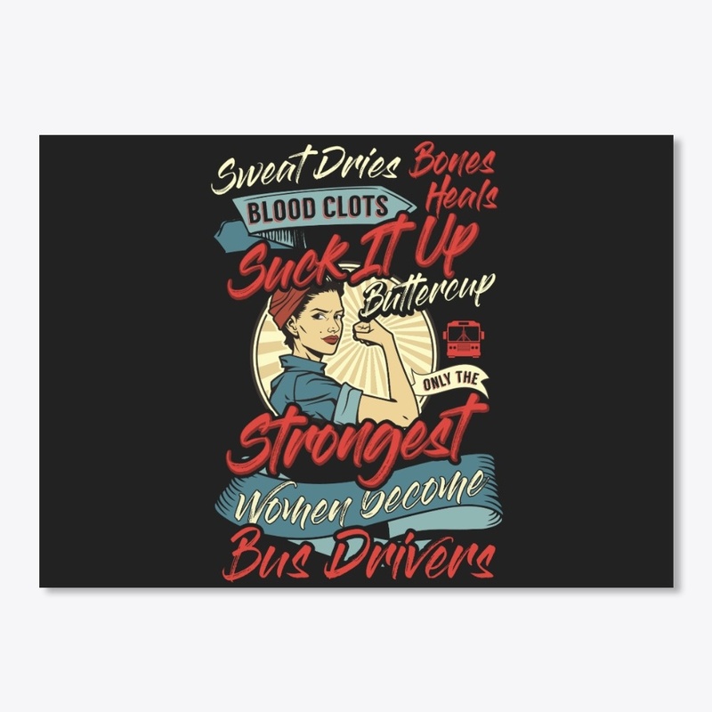 Strong Bus Driver Hoodie