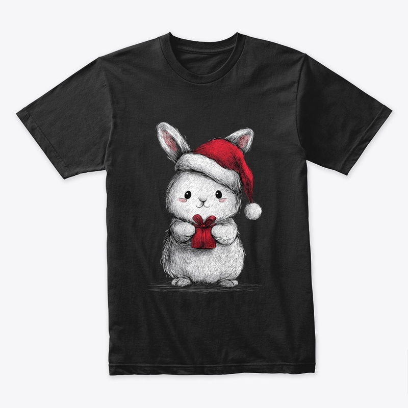 Snowy Gift Bunny