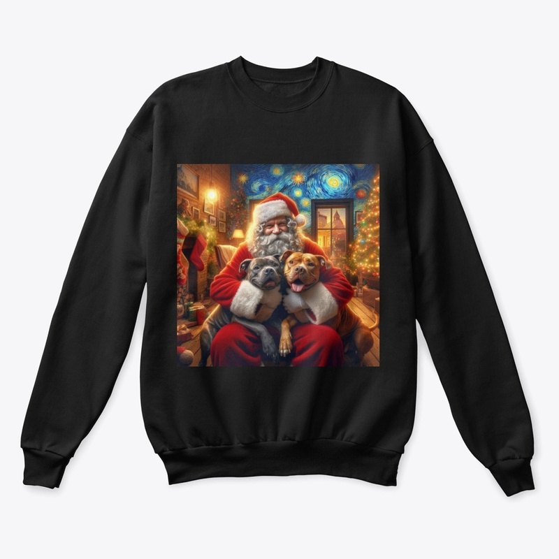 Pitbulls & Santa