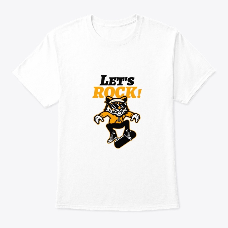 Skateboarding Let's Rock
