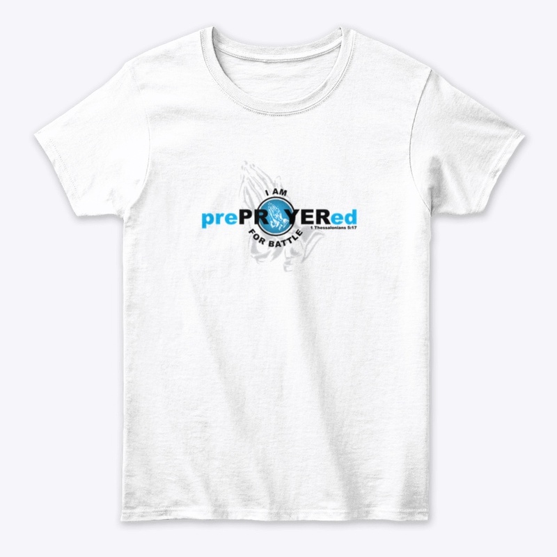 prePRAYERed For Battle (Praying Hands)
