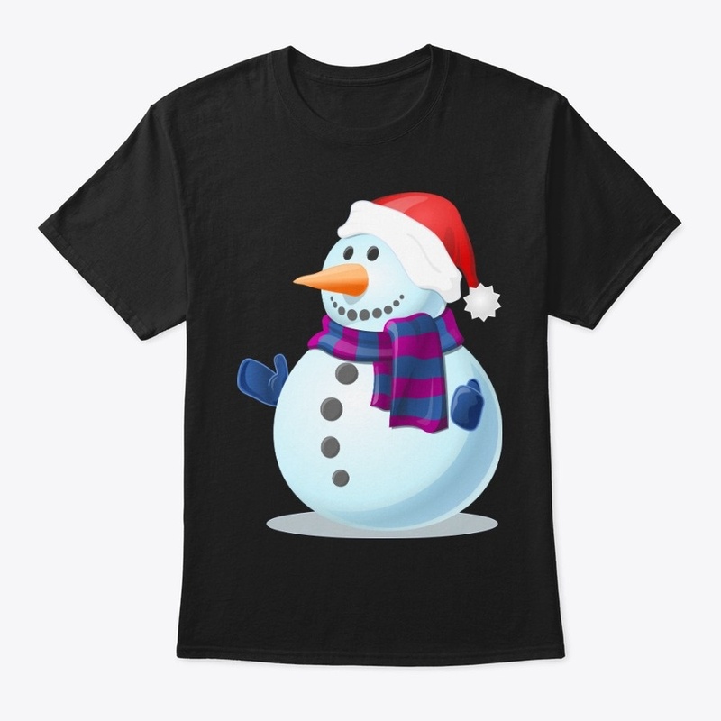 Cute Cartoon Snowman