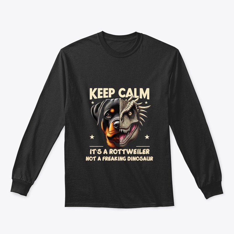 It's a Rottweiler, not a Dinosaur