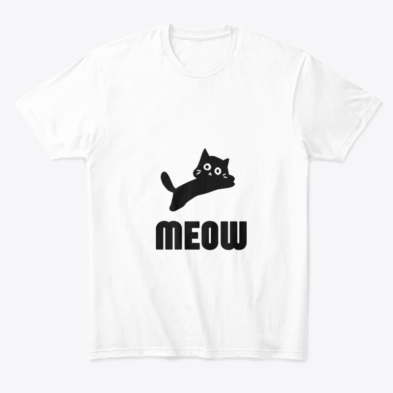 Meou black cat 