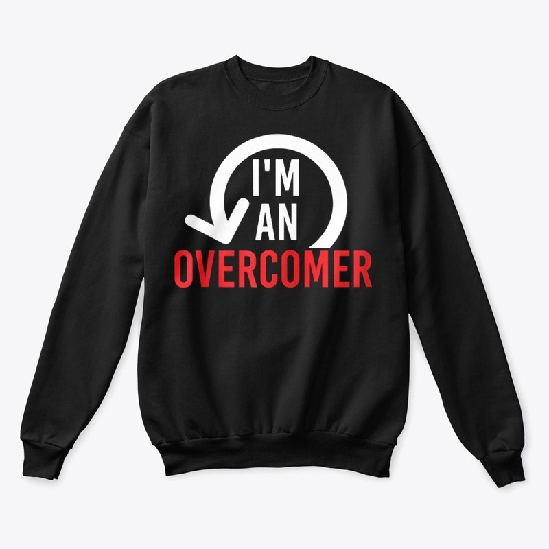 I'm an Overcomer Zip T-Shirt Hoodie