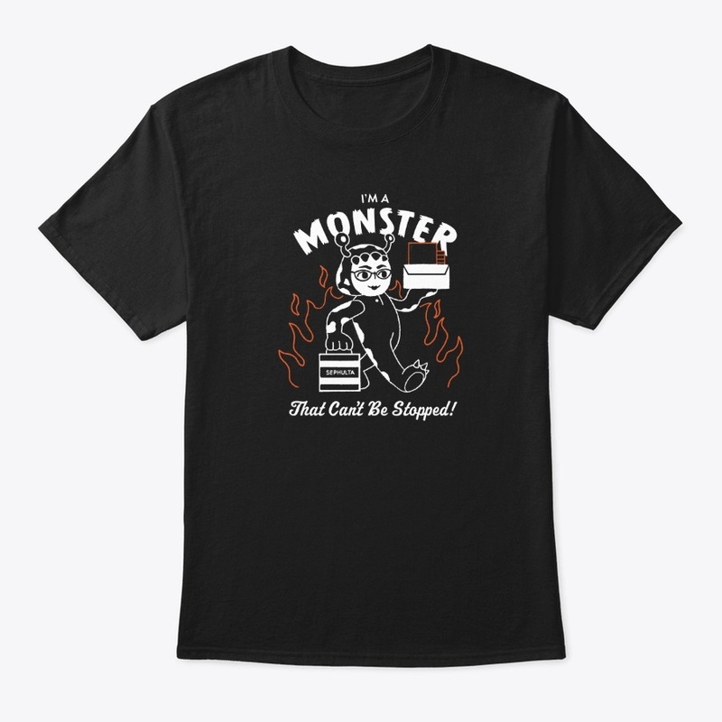 Scary Shopper LE (White on Black)