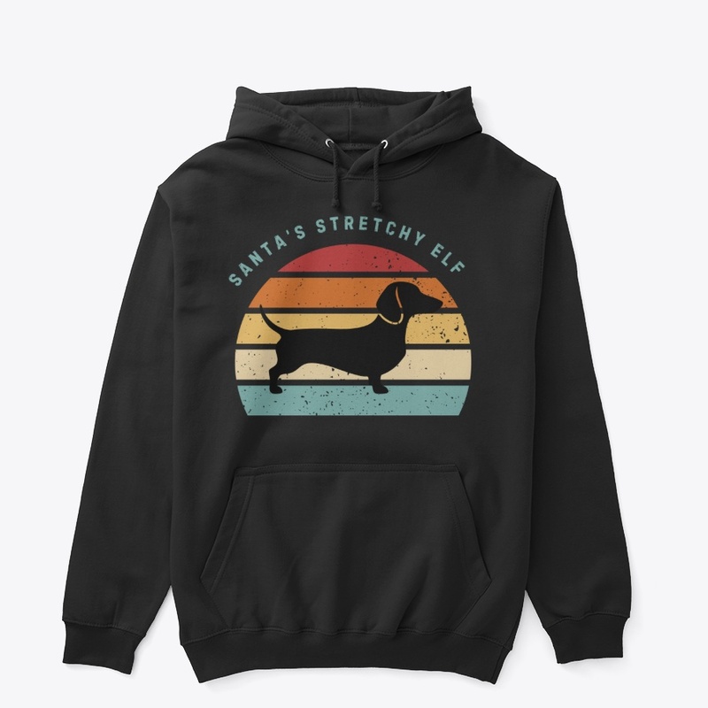 SANTA'S STRETCHY ELF- Christmas Dog