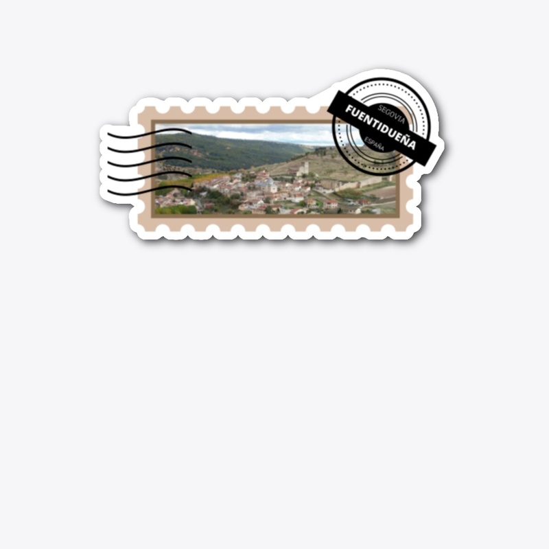 Sello pueblo Fuentidueña, Segovia