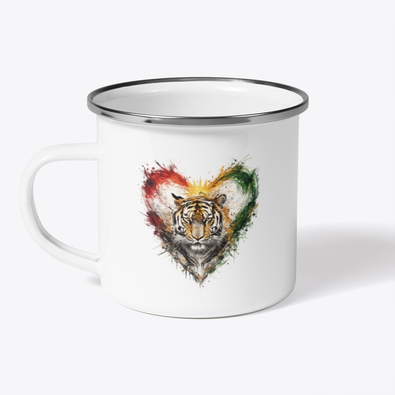 Kurdish Tiger Heart Pride & Power